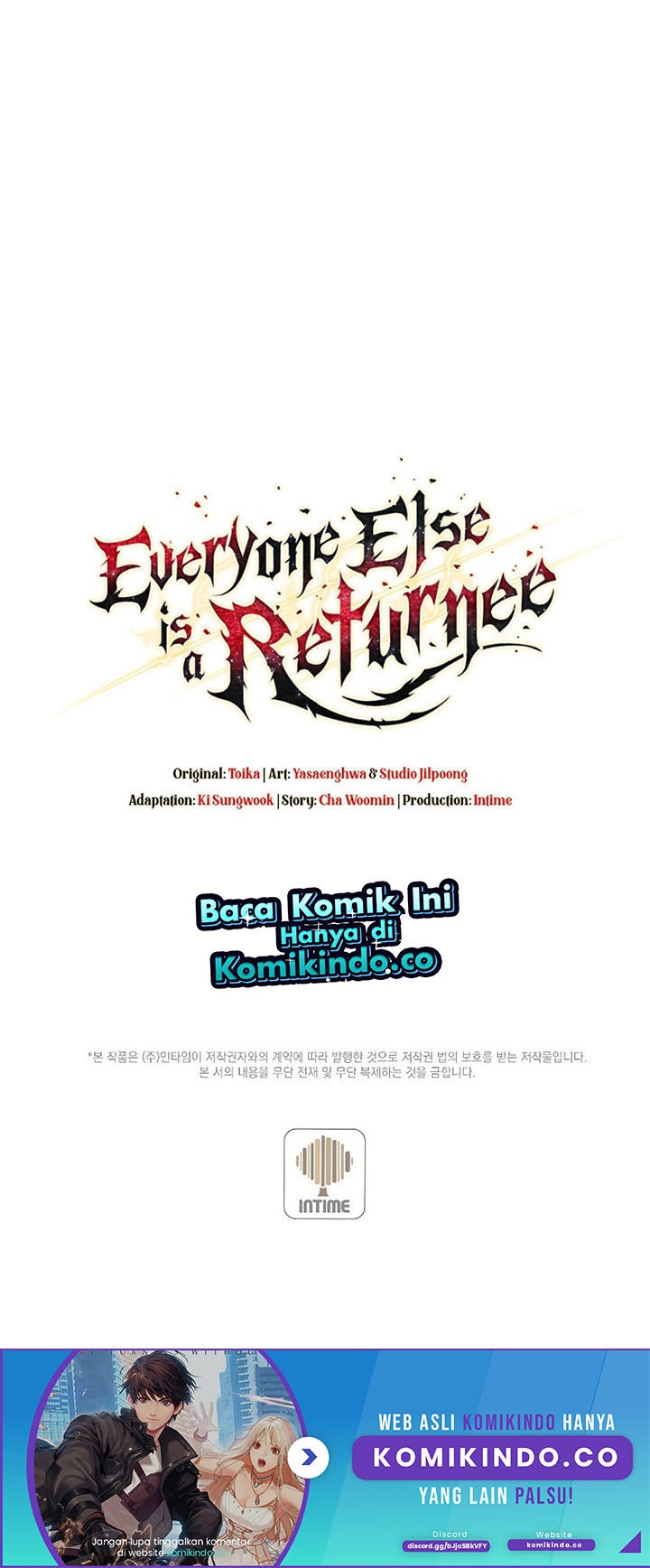 Everyone Else is A Returnee Bab 22 halaman 52
