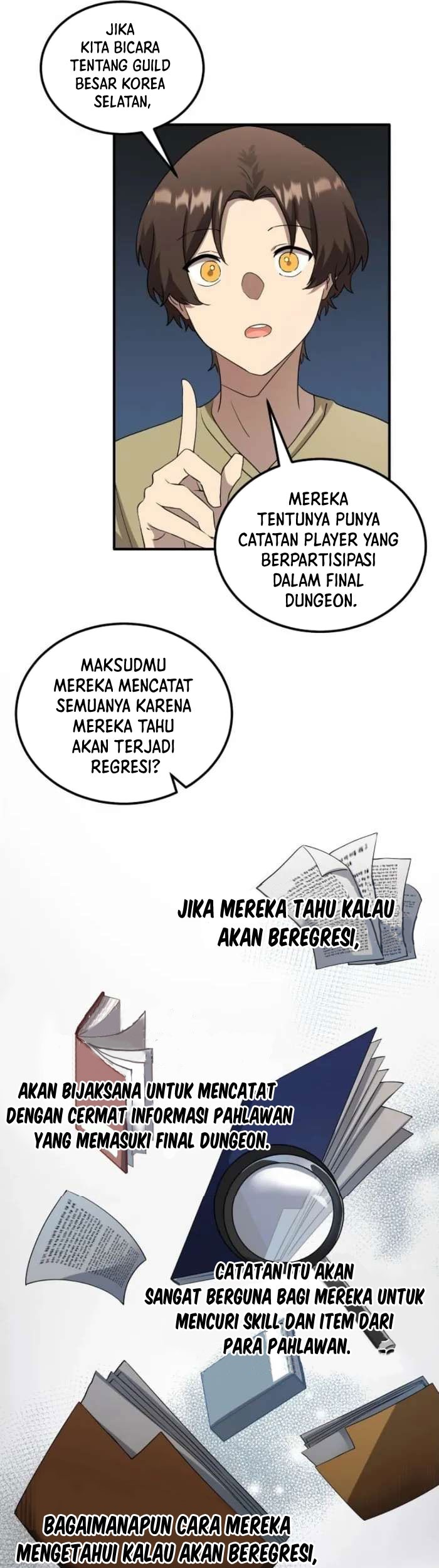 Everyone Regressed Except Me Bab 18 halaman 22