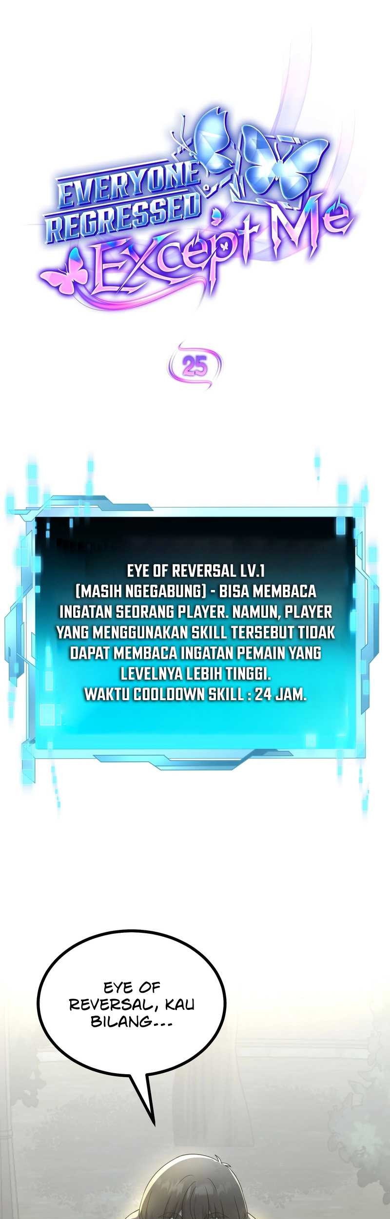 Everyone Regressed Except Me Bab 25 halaman 3