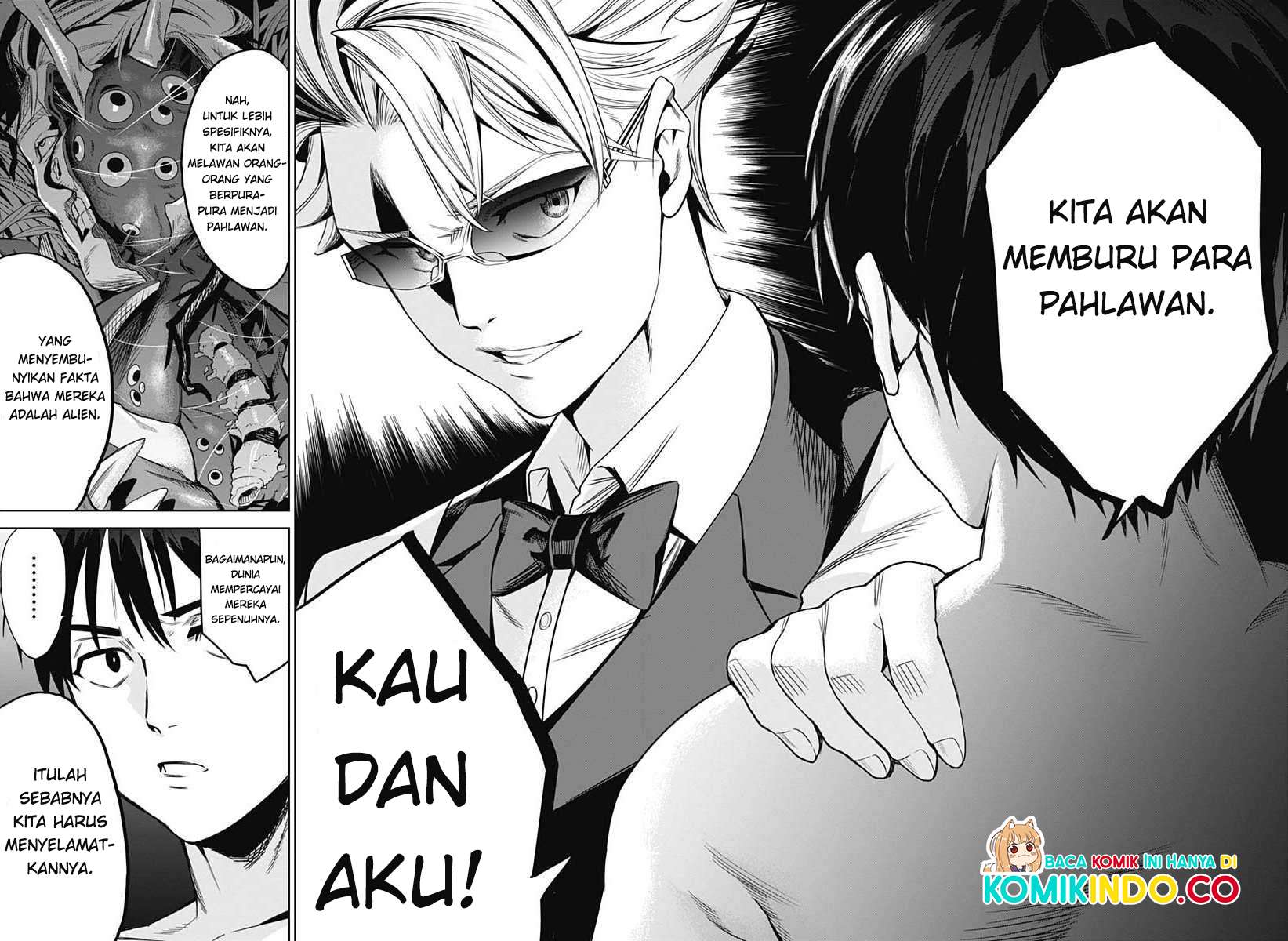 Evil Heroes Bab 2 halaman 11