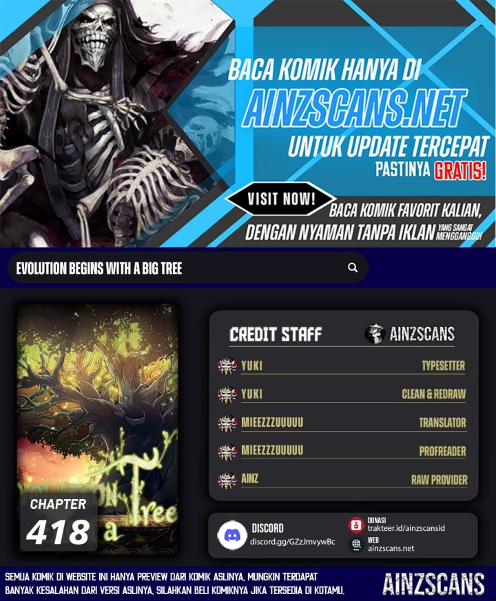 Evolution Begins With A Big Tree Bab 418 halaman 1
