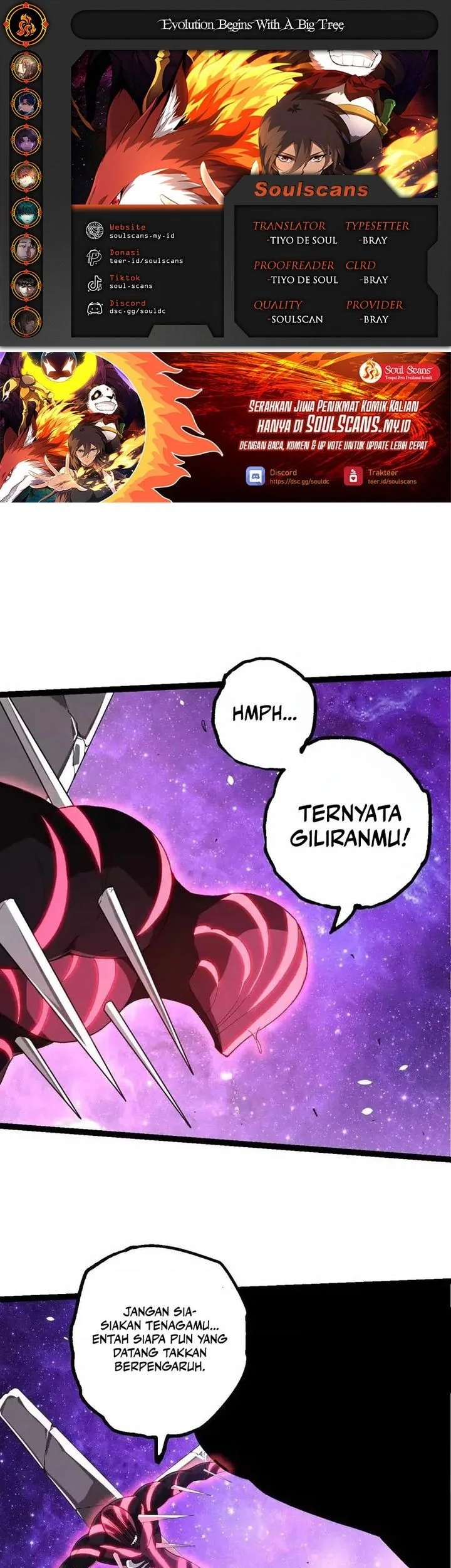 Evolution Begins With A Big Tree chapter 496 halaman 1
