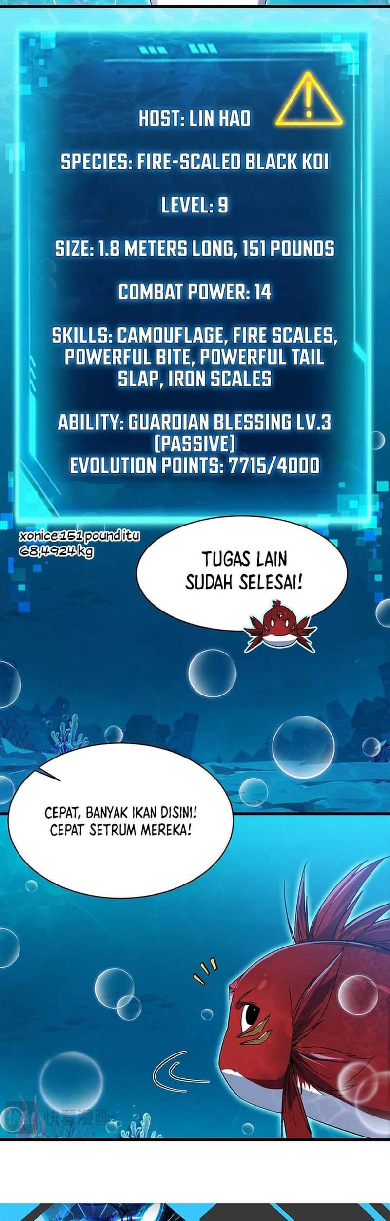 Evolution from Carp to Divine Dragon Bab 10 halaman 7