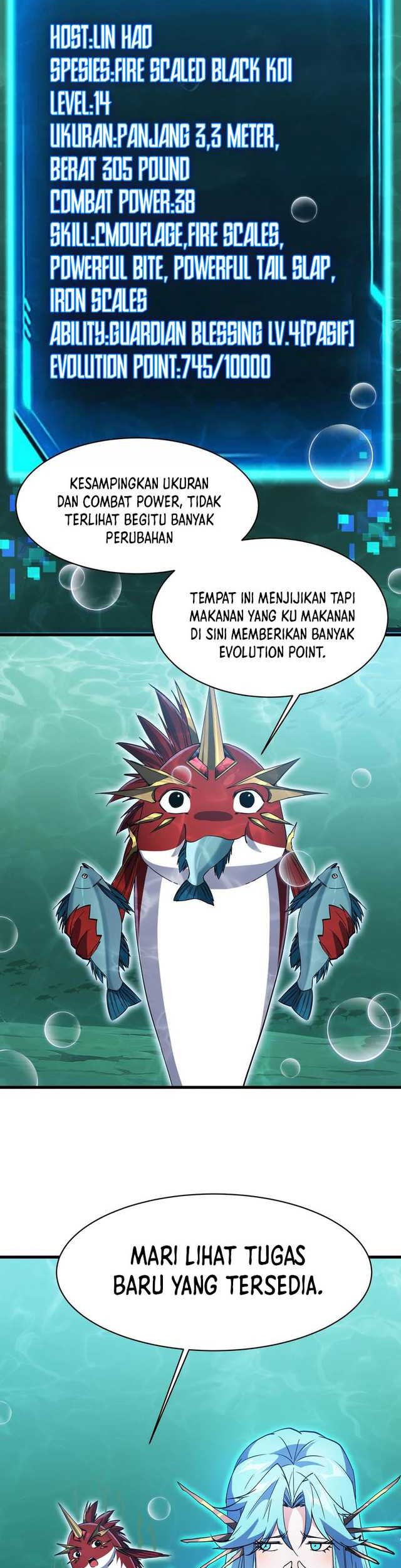 Evolution from Carp to Divine Dragon Bab 13 halaman 10