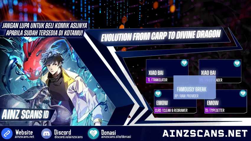 Evolution from Carp to Divine Dragon chapter 32 halaman 1