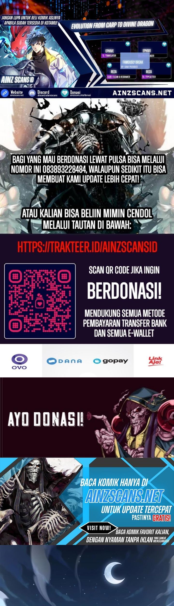 Evolution from Carp to Divine Dragon Bab 38 halaman 1