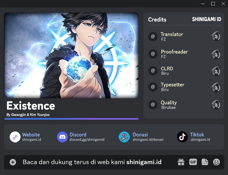 Existence Bab 36 halaman 1