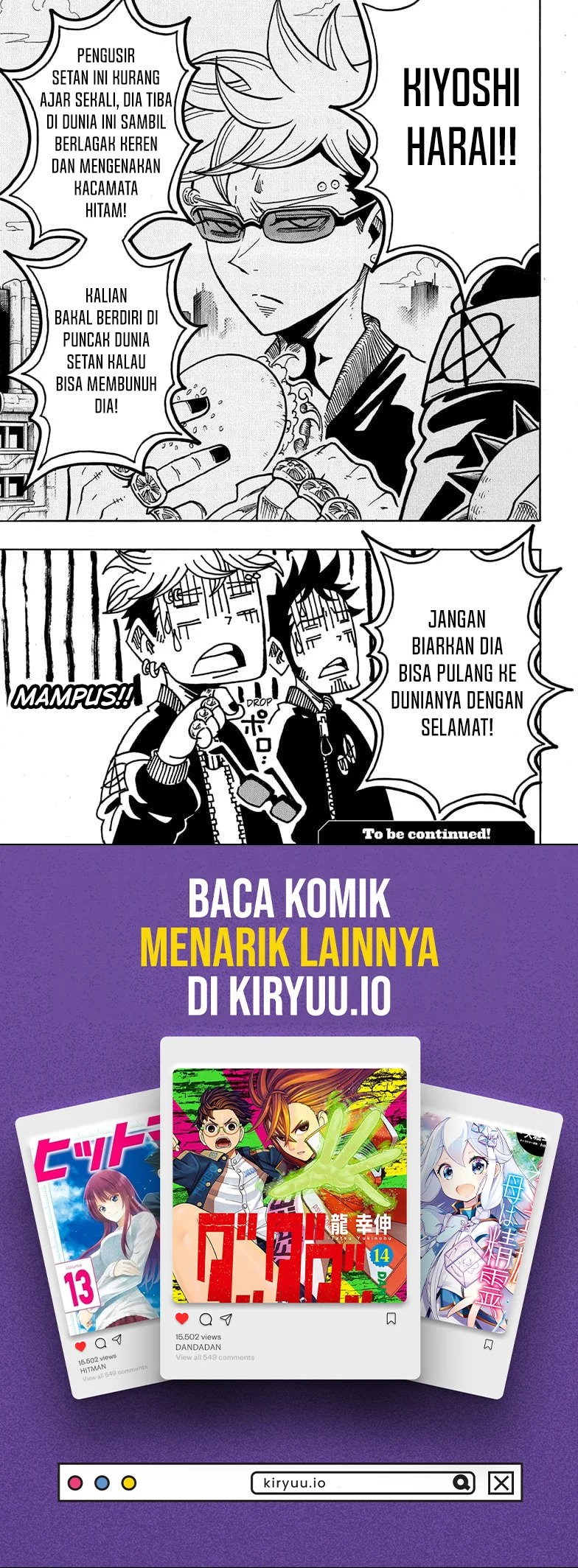 Exorcist no Kiyoshi-kun chapter 68 halaman 19