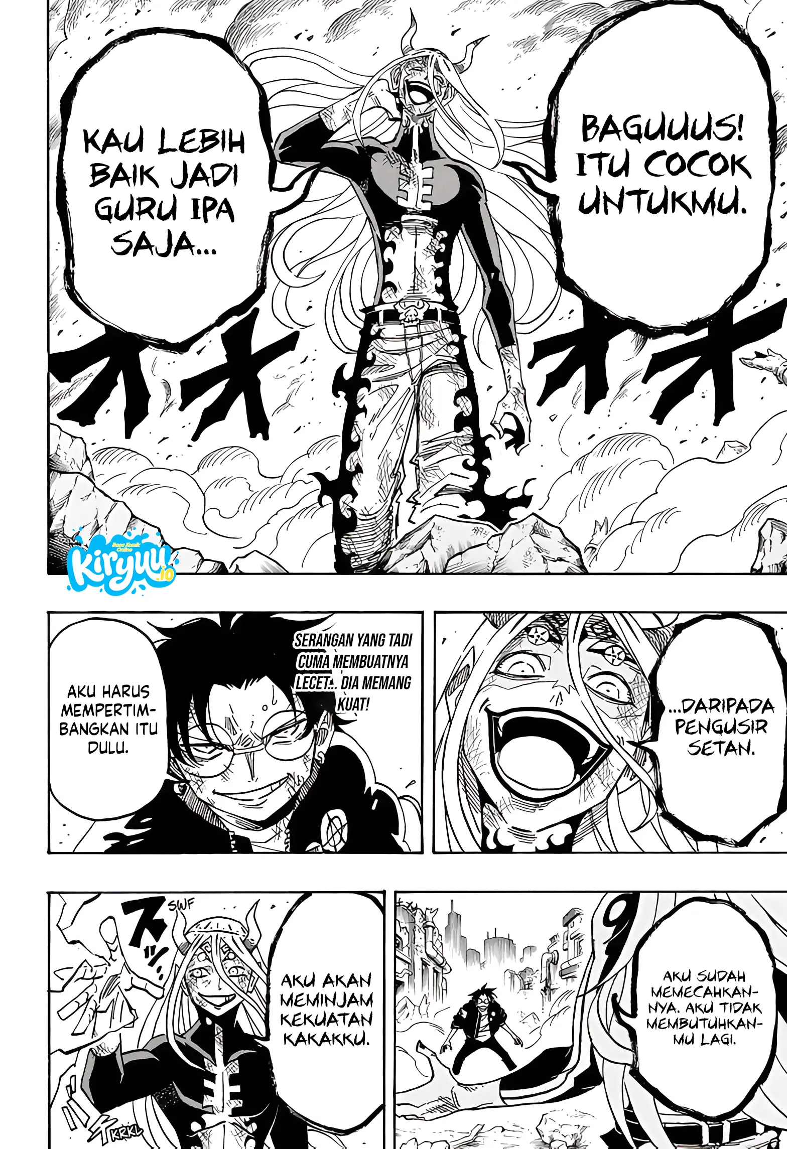 Exorcist no Kiyoshi-kun chapter 82 halaman 18