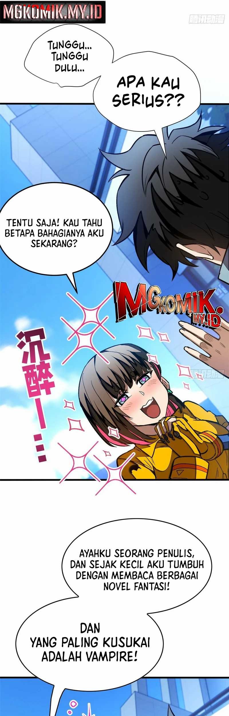 Extraordinary World?! Me… A Vampire?! Bab 14 halaman 23