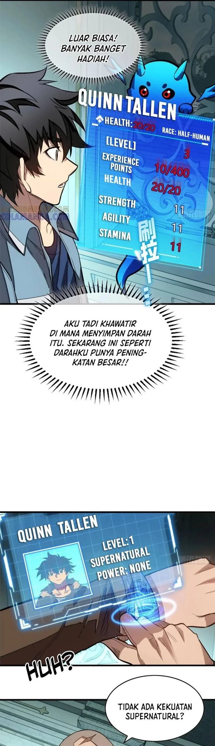 Extraordinary World?! Me… A Vampire?! Bab 18 halaman 13