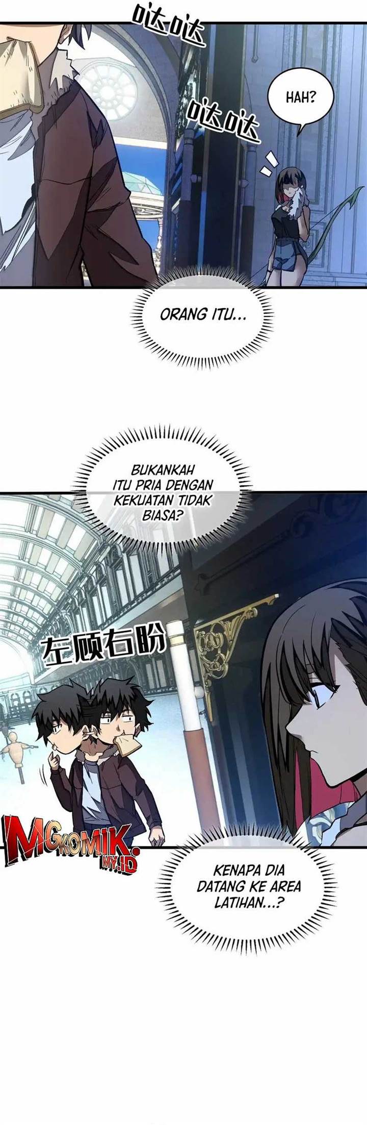 Extraordinary World?! Me… A Vampire?! Bab 8 halaman 23