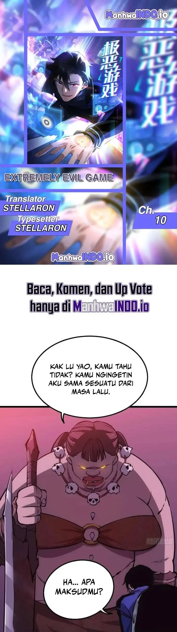 Extremely Evil Game Bab 10 halaman 1