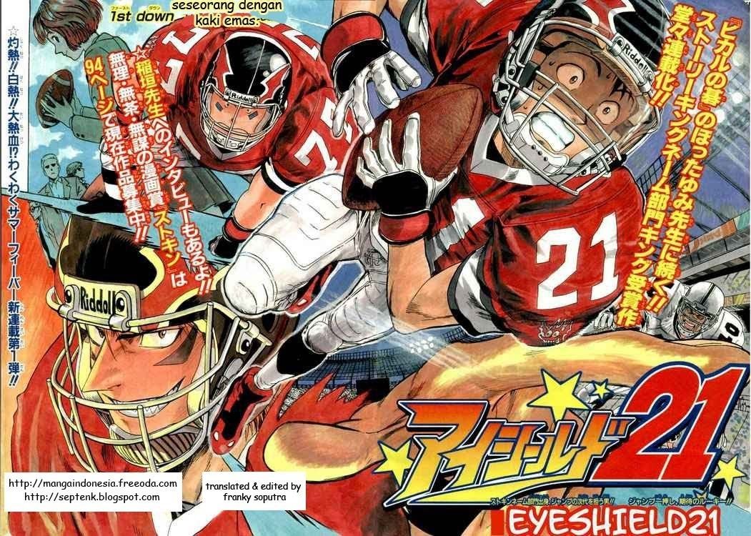Eyeshield 21 Bab 1 halaman 6