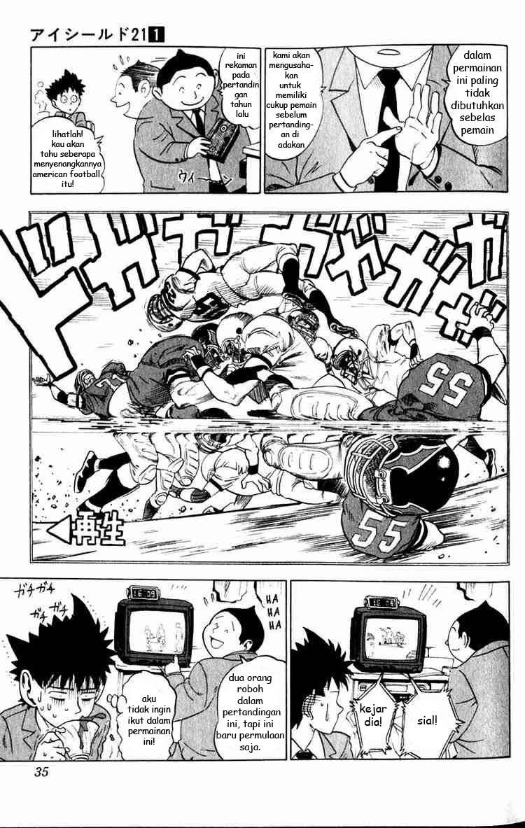 Eyeshield 21 Bab 1 halaman 33