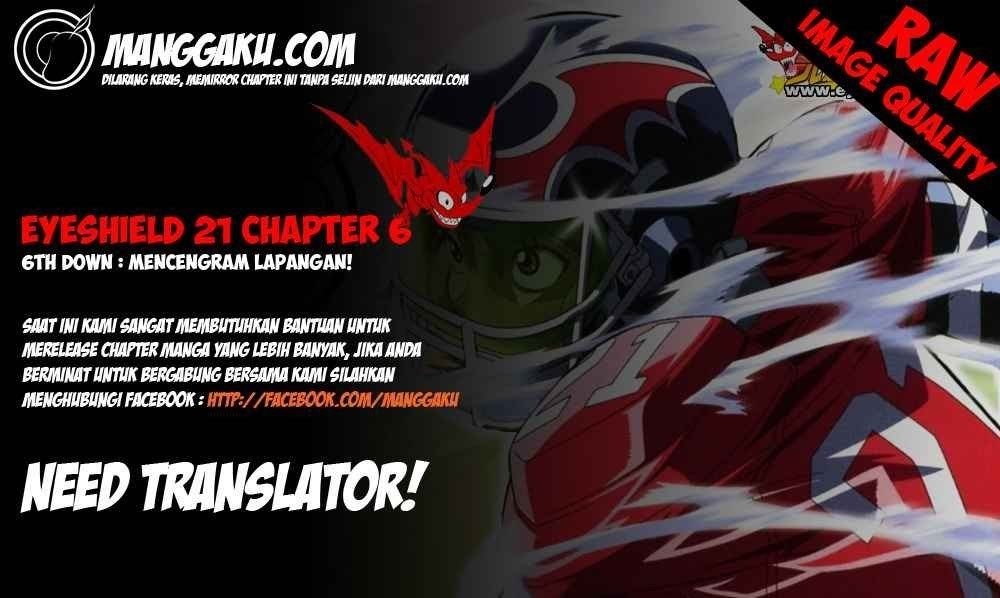 Eyeshield 21 Bab 6 halaman 1