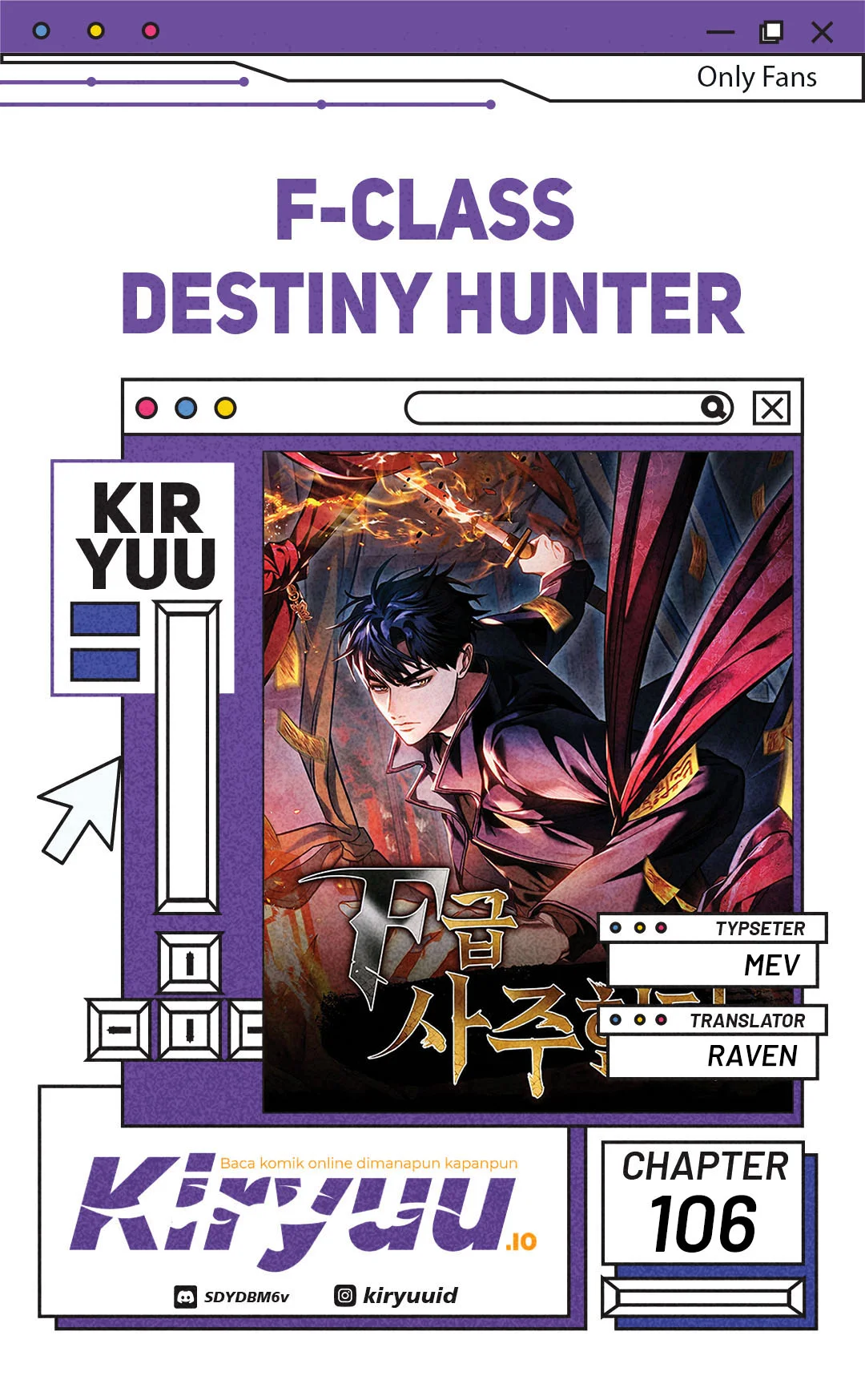 F-Class Destiny Hunter Bab 106 halaman 1