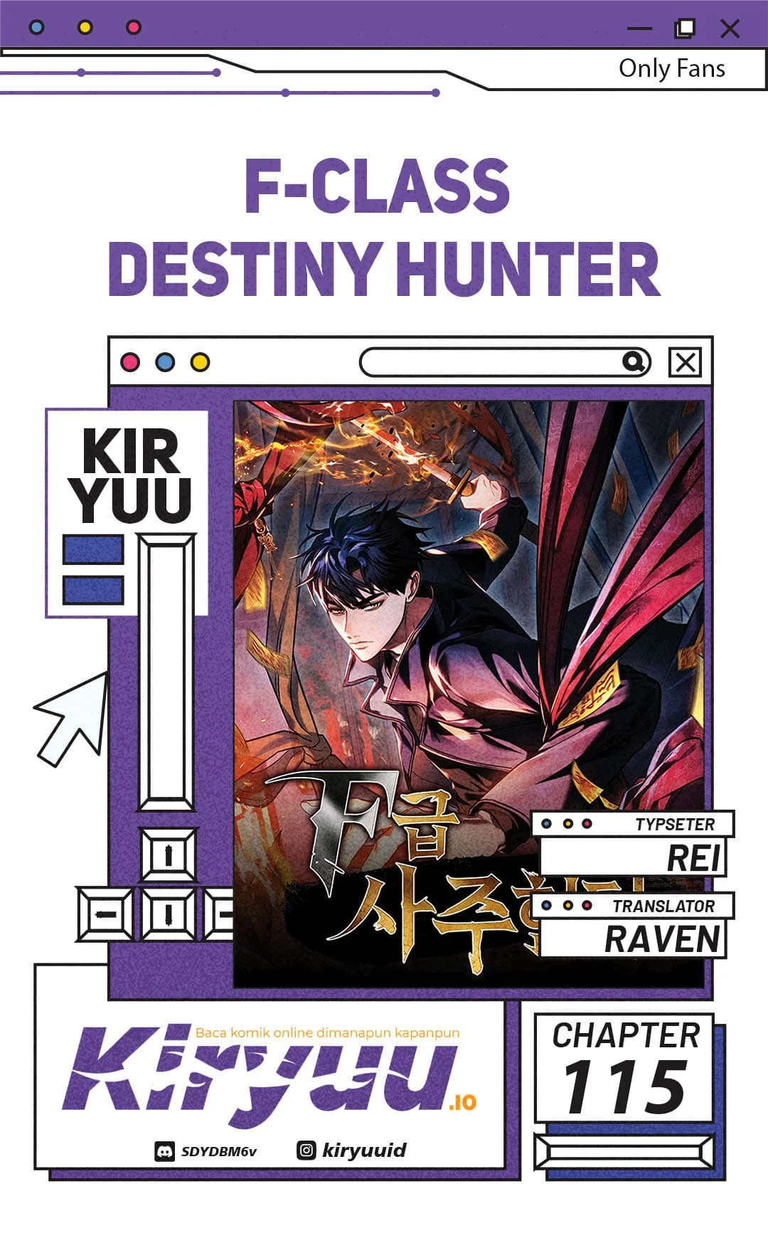 F-Class Destiny Hunter Bab 115 halaman 1
