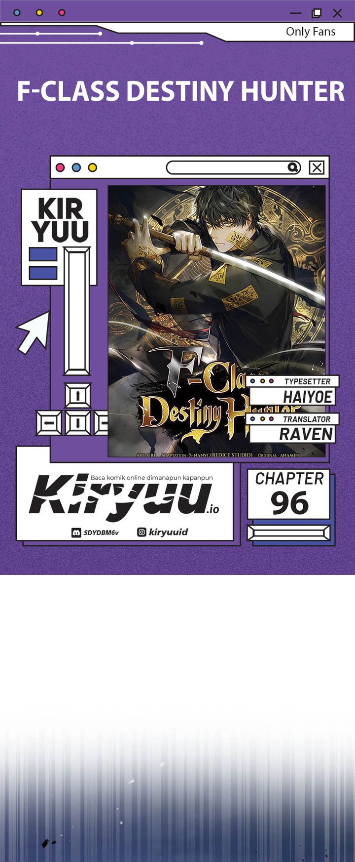 F-Class Destiny Hunter Bab 96 halaman 1