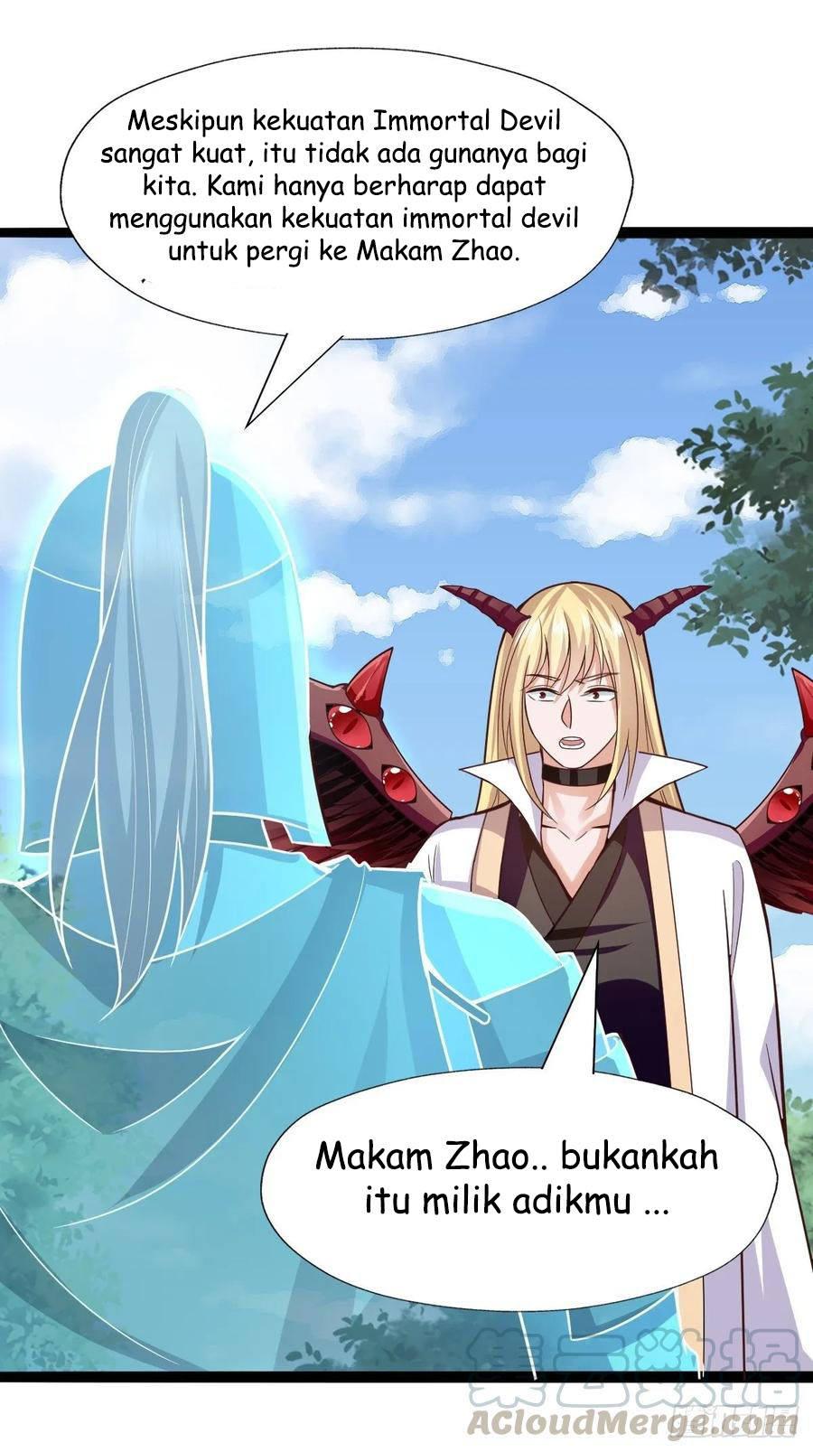 Fairy Demon Dad Bab 37 halaman 22