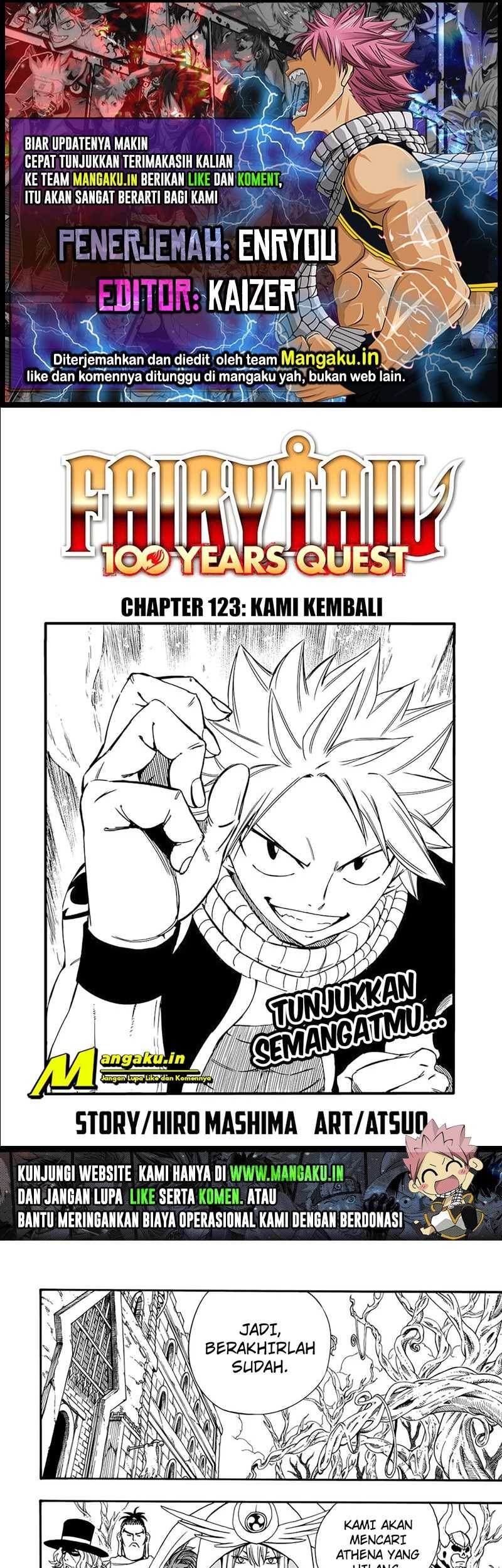 Fairy Tail: 100 Years Quest chapter 123 halaman 1