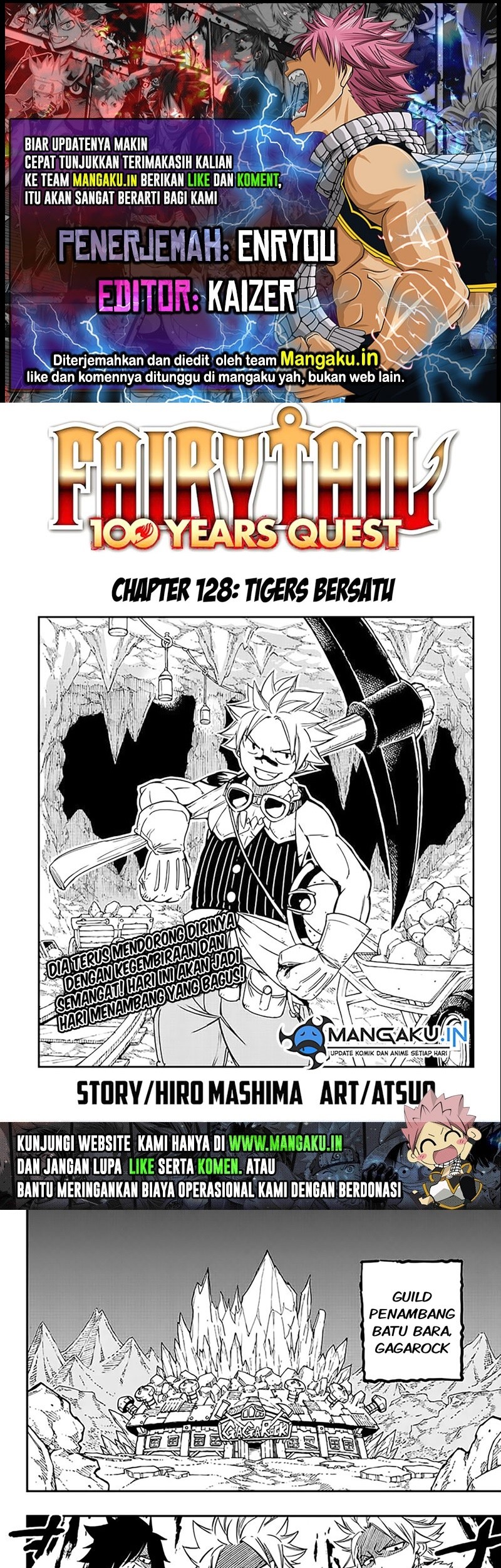 Fairy Tail: 100 Years Quest Bab 128 halaman 1