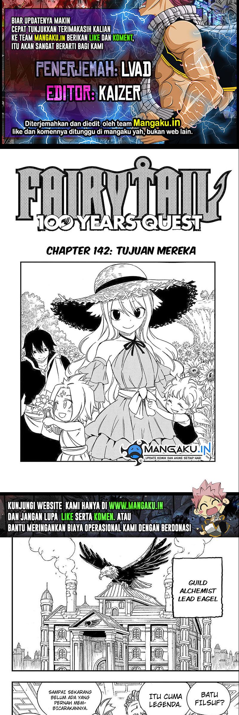 Fairy Tail: 100 Years Quest chapter 142 halaman 1