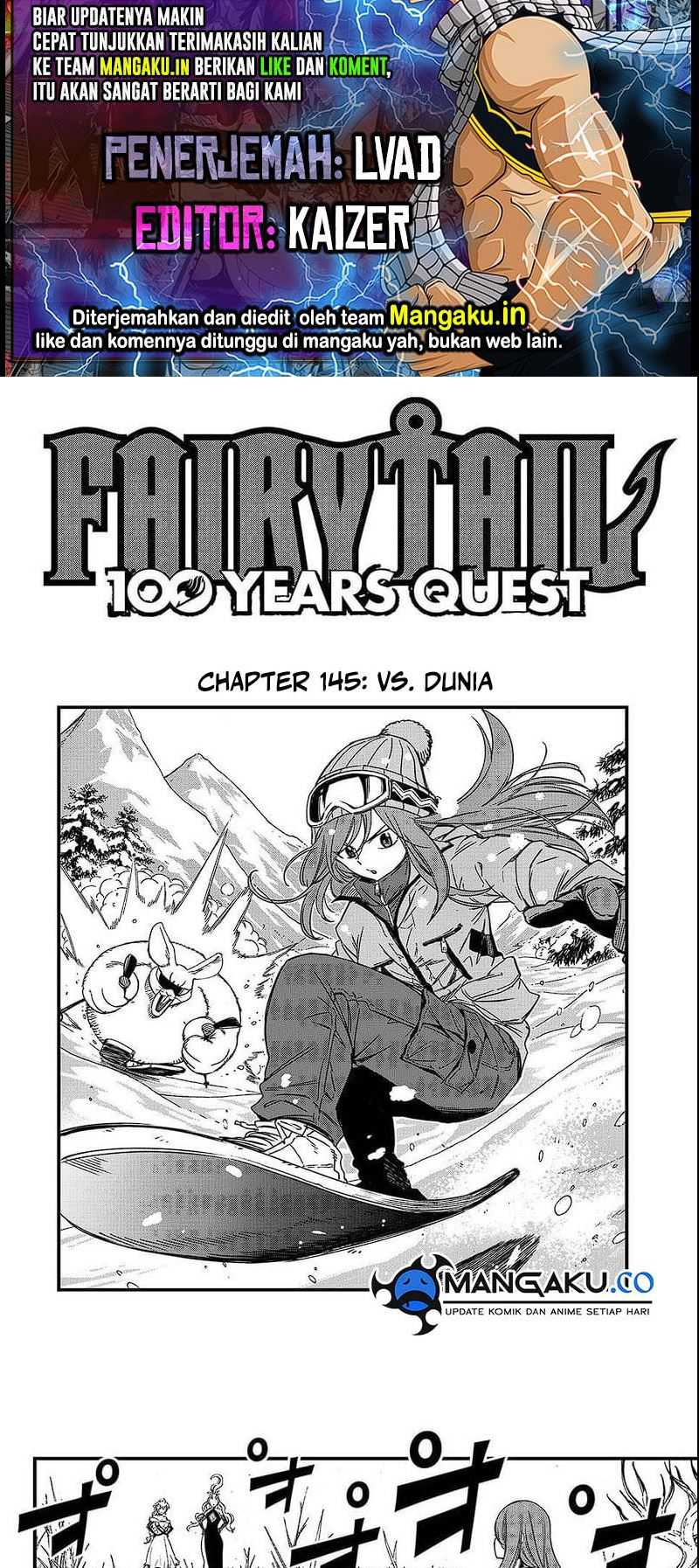 Fairy Tail: 100 Years Quest Bab 145 halaman 1