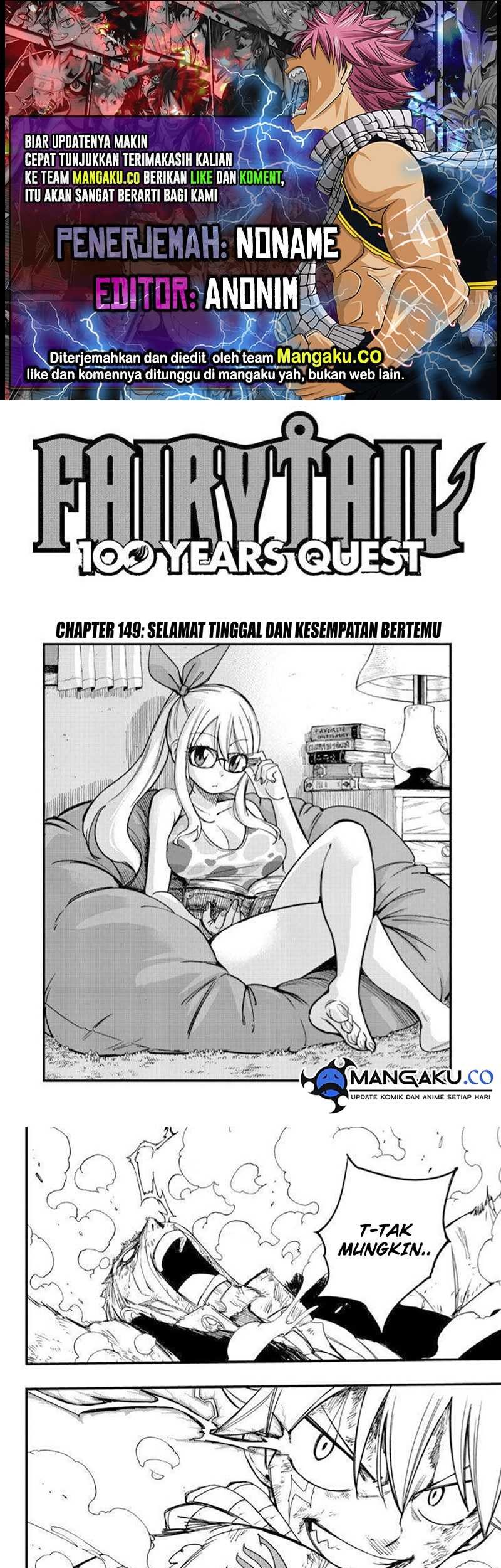 Fairy Tail: 100 Years Quest chapter 149 halaman 1
