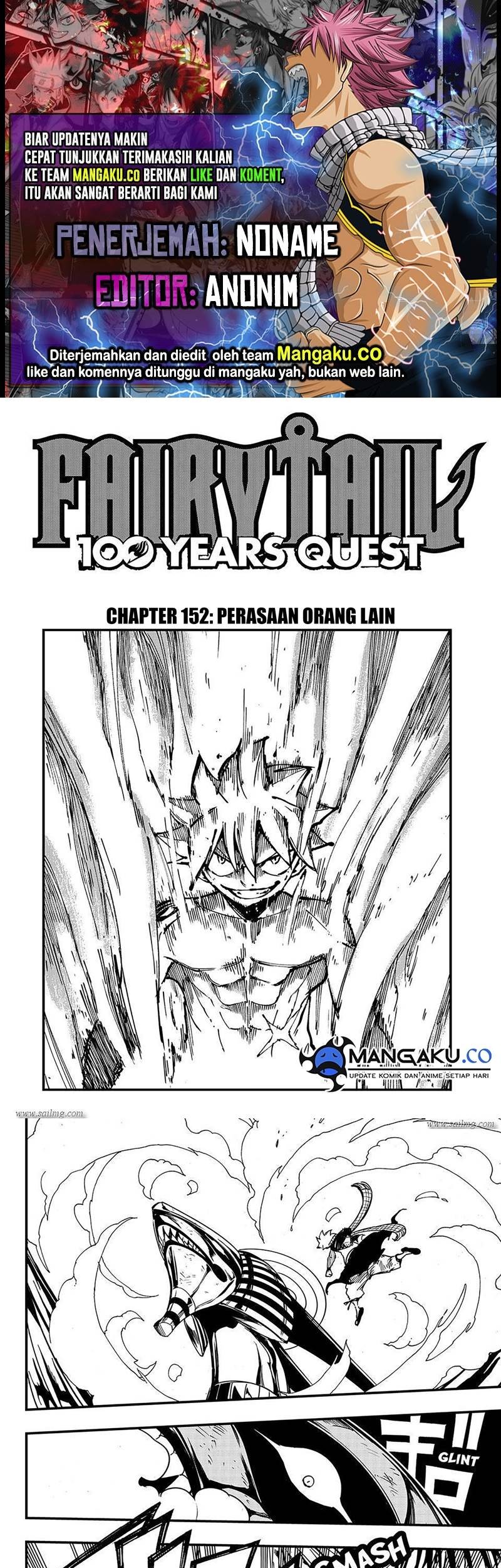 Fairy Tail: 100 Years Quest Bab 152 halaman 1