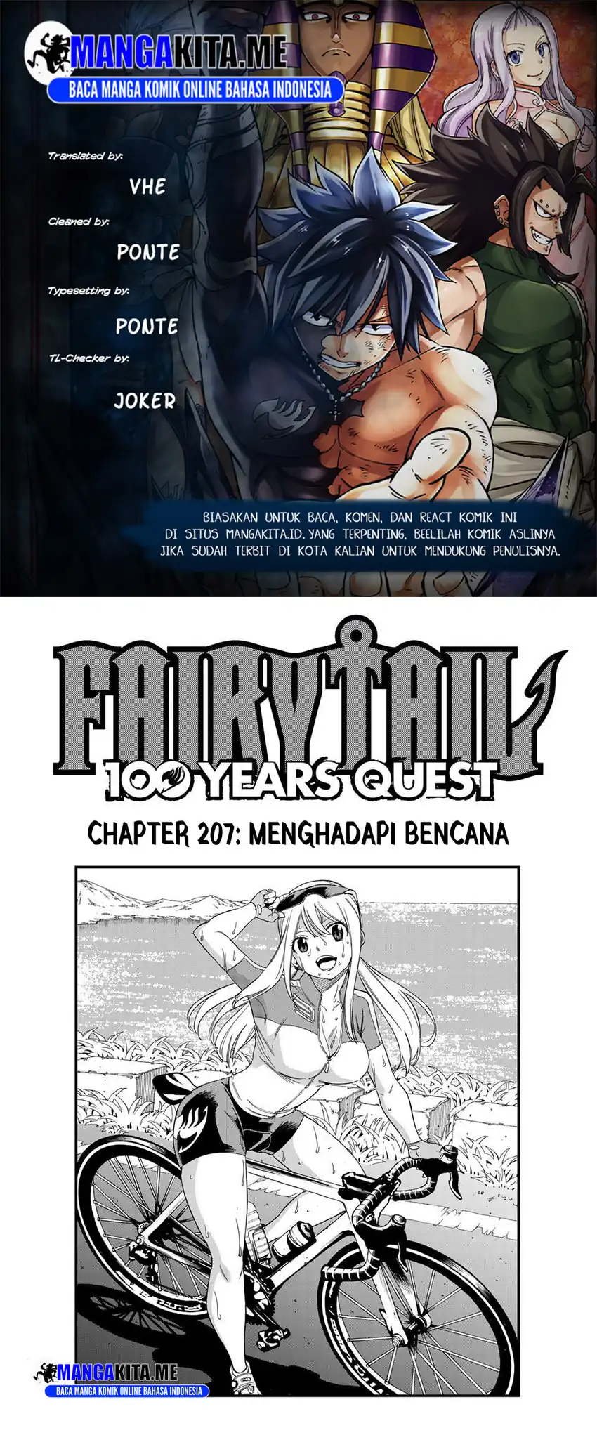 Fairy Tail: 100 Years Quest chapter 207 halaman 1