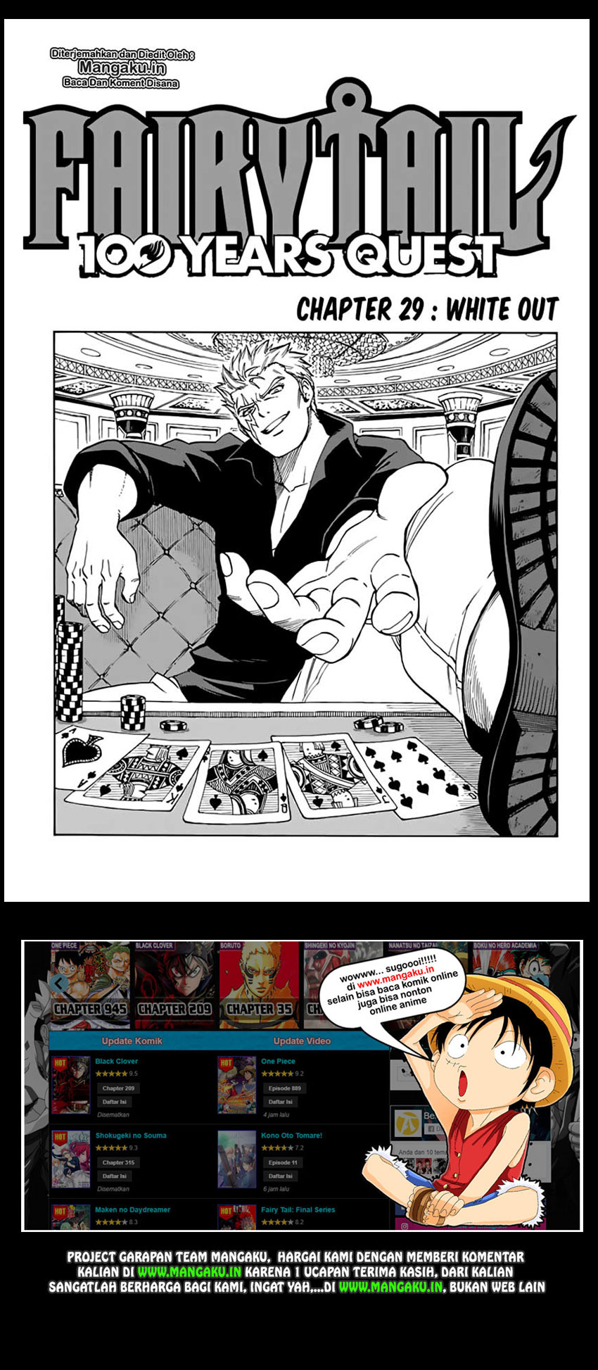 Fairy Tail: 100 Years Quest chapter 29 halaman 2
