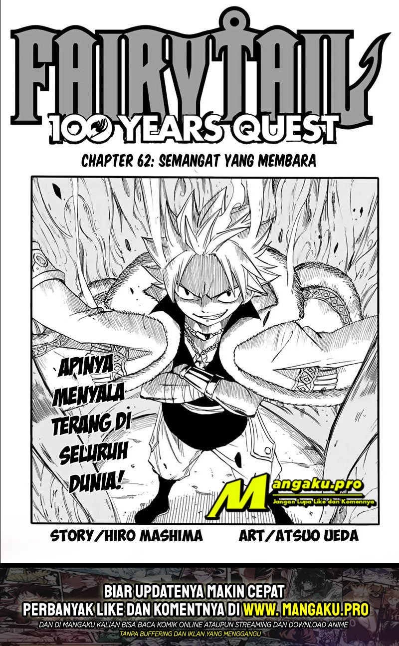 Fairy Tail: 100 Years Quest chapter 62 halaman 2