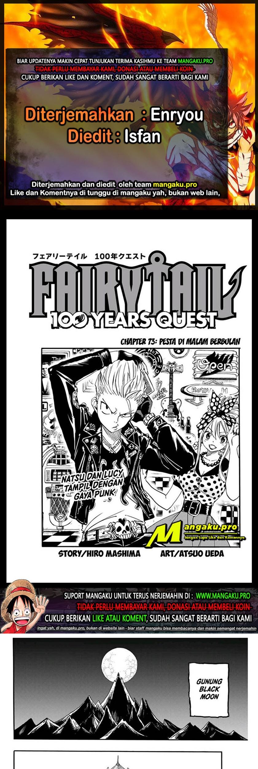 Fairy Tail: 100 Years Quest chapter 73 halaman 1