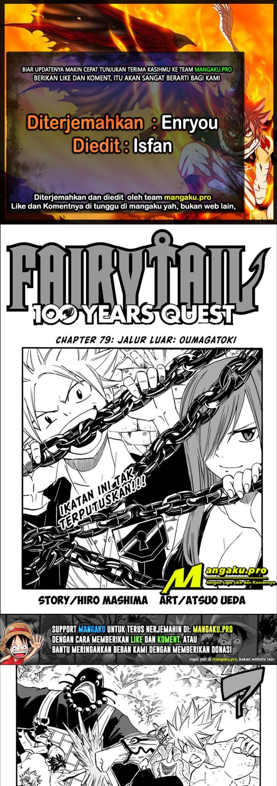 Fairy Tail: 100 Years Quest chapter 79 halaman 1