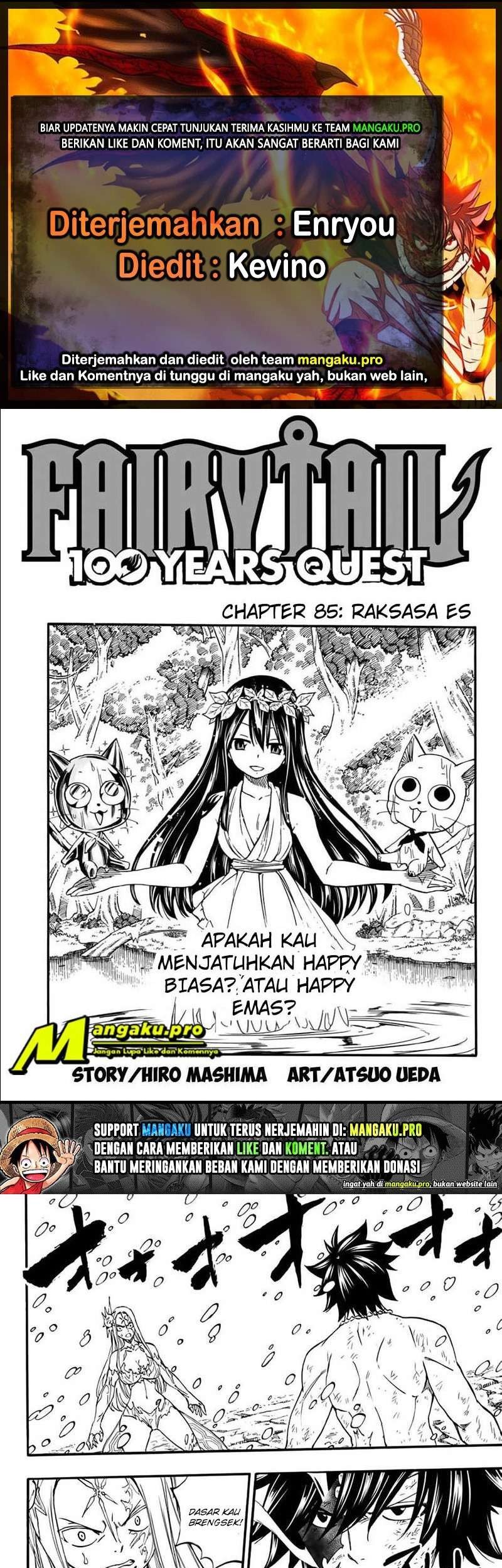 Fairy Tail: 100 Years Quest Bab 85 halaman 1