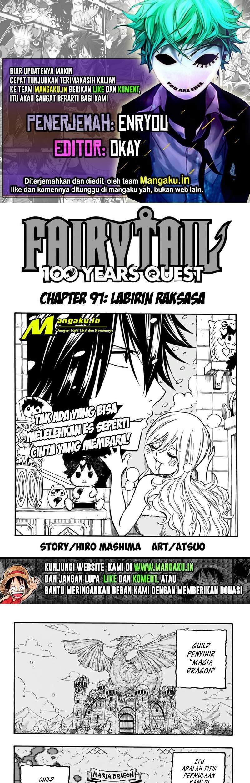 Fairy Tail: 100 Years Quest Bab 92 halaman 1