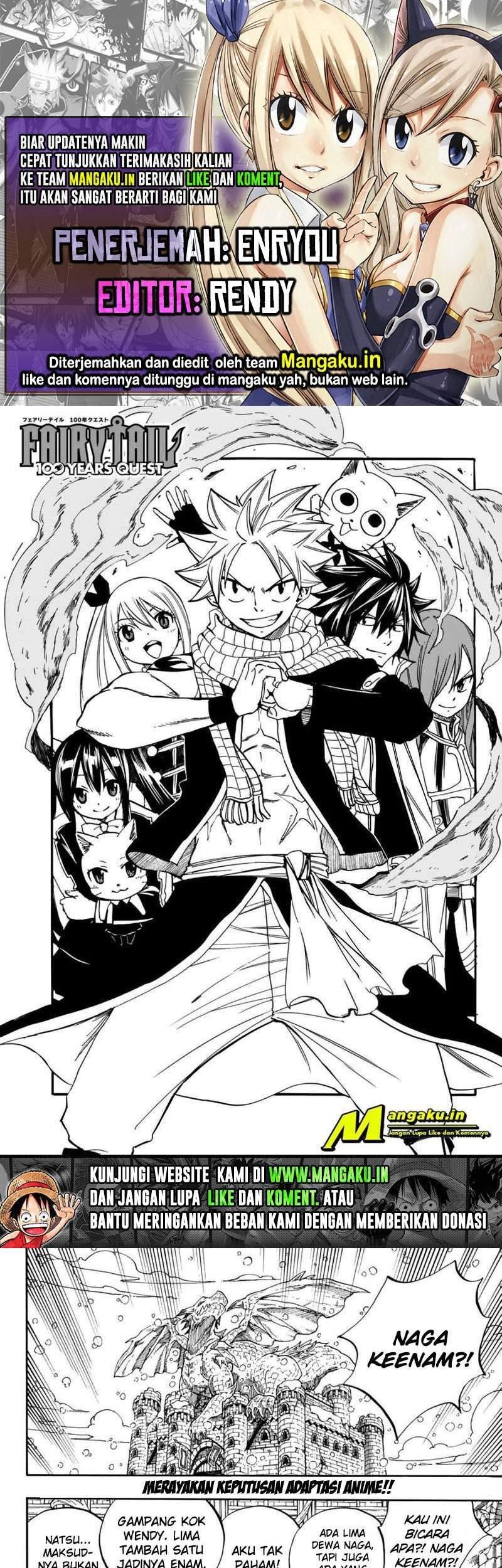 Fairy Tail: 100 Years Quest Bab 93 halaman 1