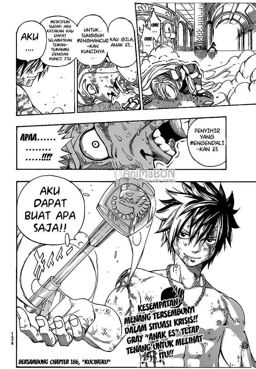 Fairy Tail Bab 185 halaman 19