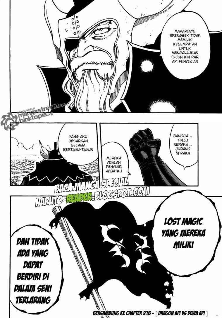 Fairy Tail Bab 217 halaman 19