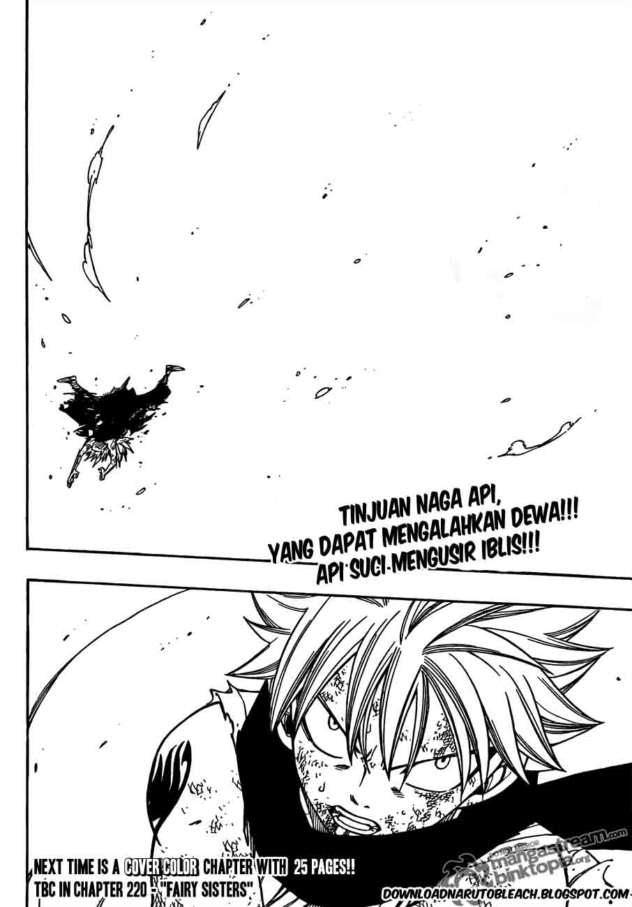 Fairy Tail Bab 219 halaman 19