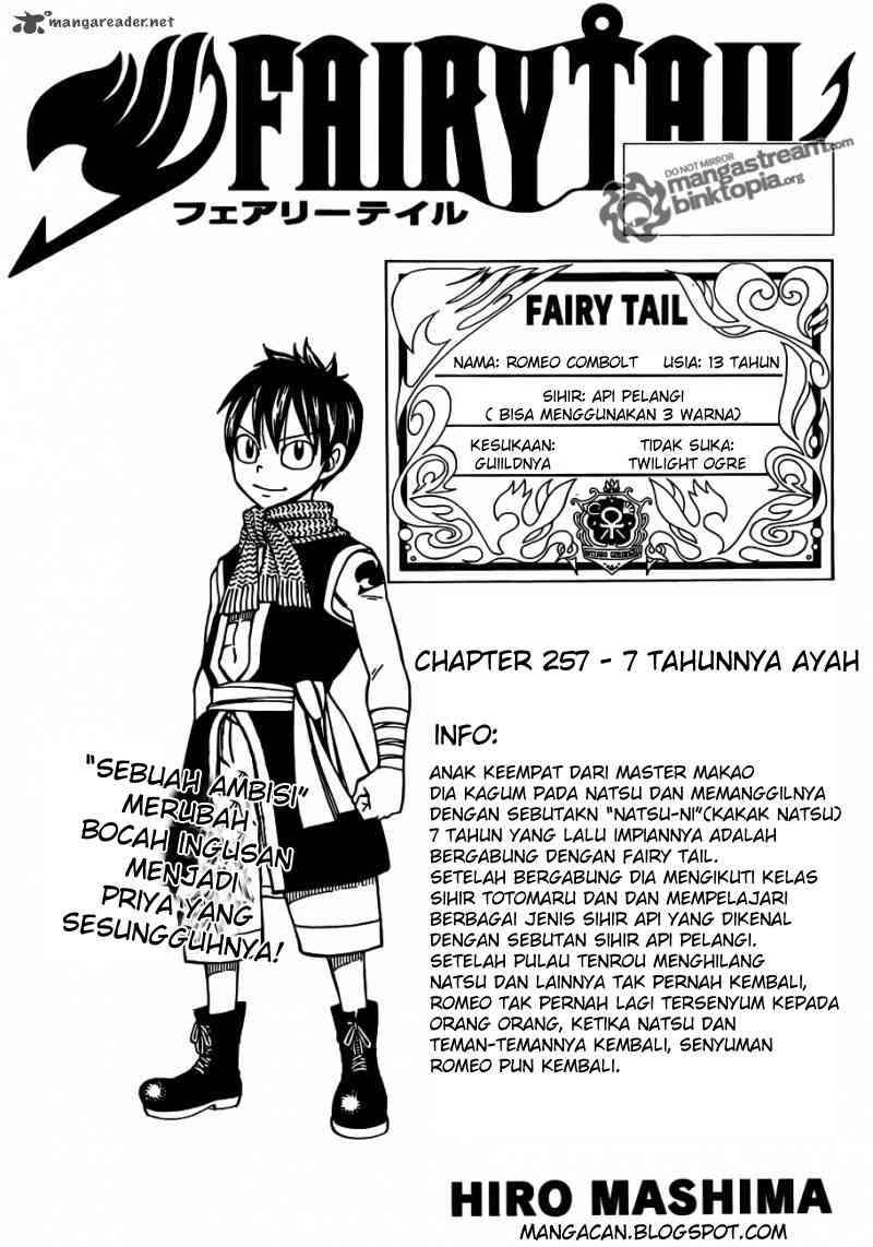 Fairy Tail chapter 257 halaman 1
