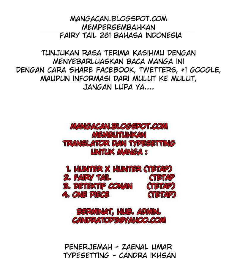 Fairy Tail Bab 261 halaman 11