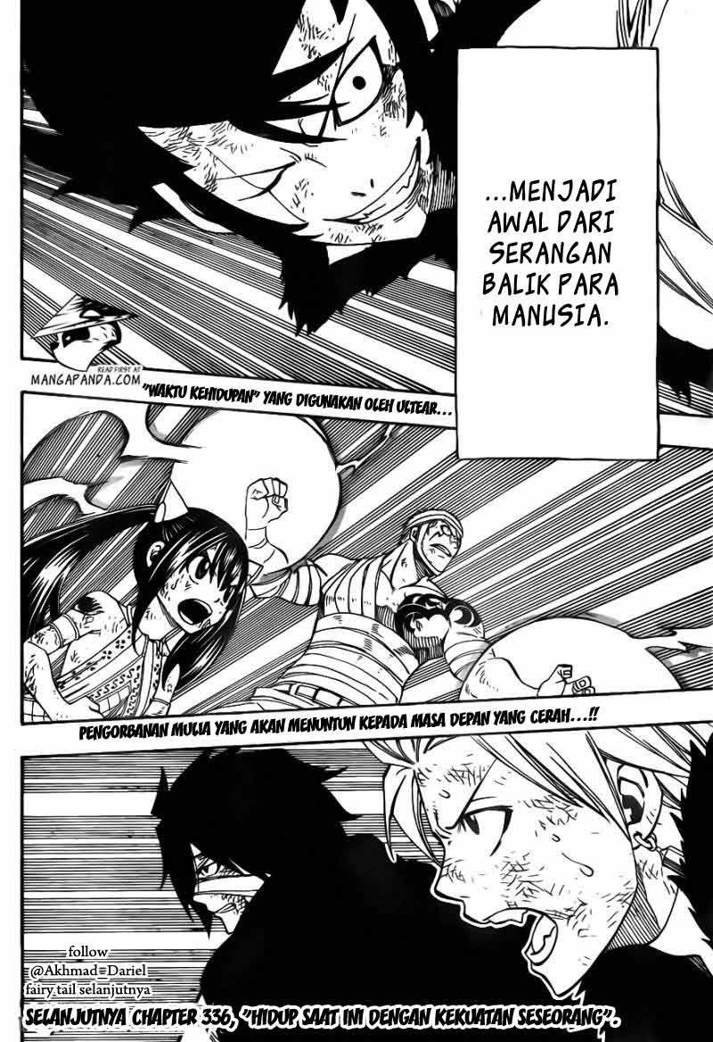 Fairy Tail Bab 335 halaman 20