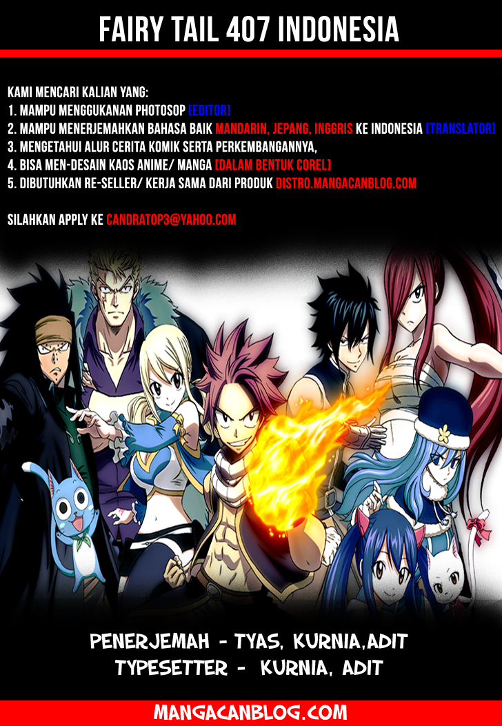 Fairy Tail chapter 407 halaman 1