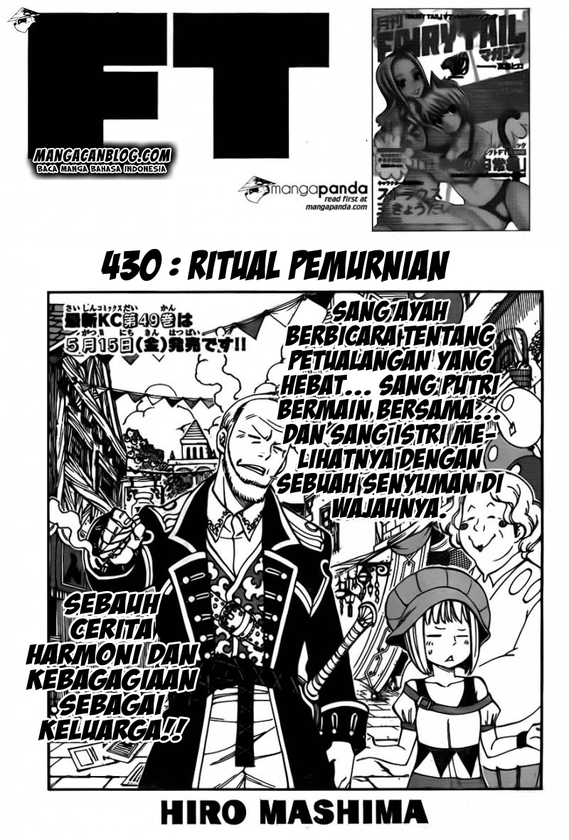 Fairy Tail chapter 430 halaman 1