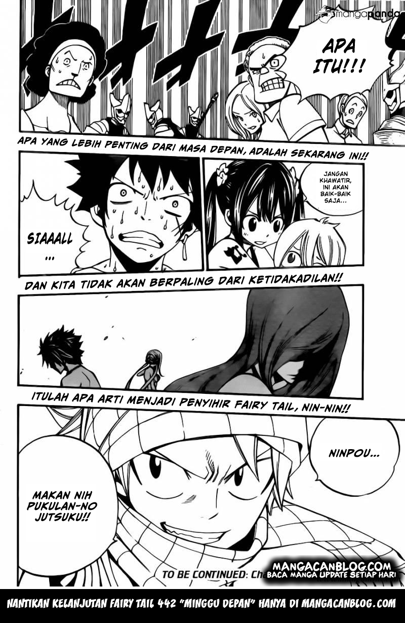 Fairy Tail Bab 441 halaman 19