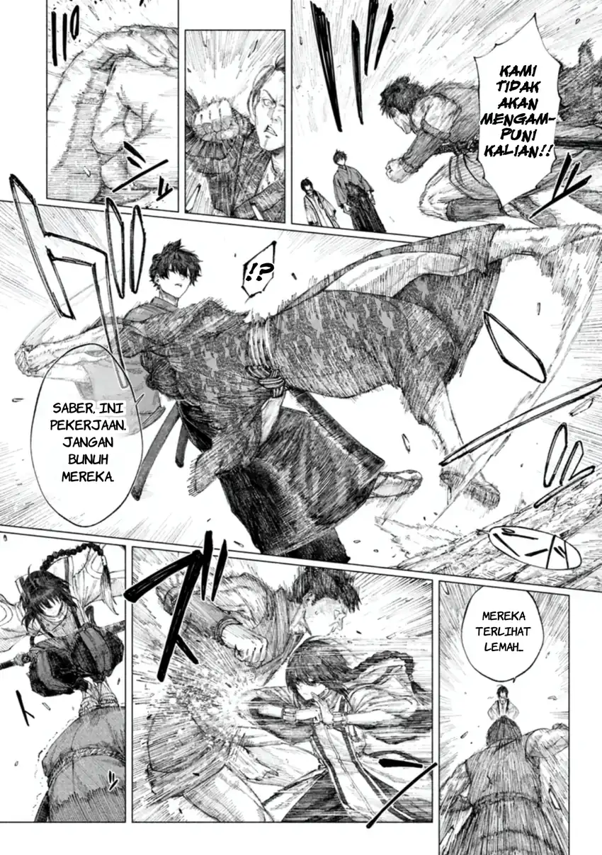 Fate/Samurai Remnant chapter 4.1 halaman 8