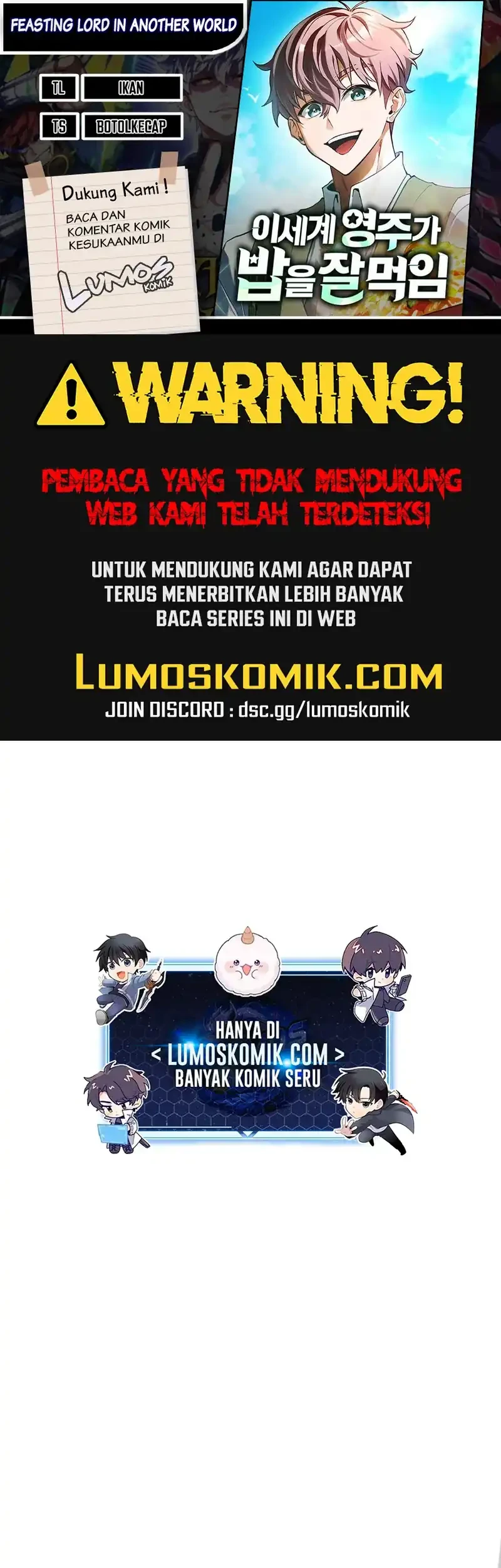 Feasting Lord in Another world Bab 1 halaman 1