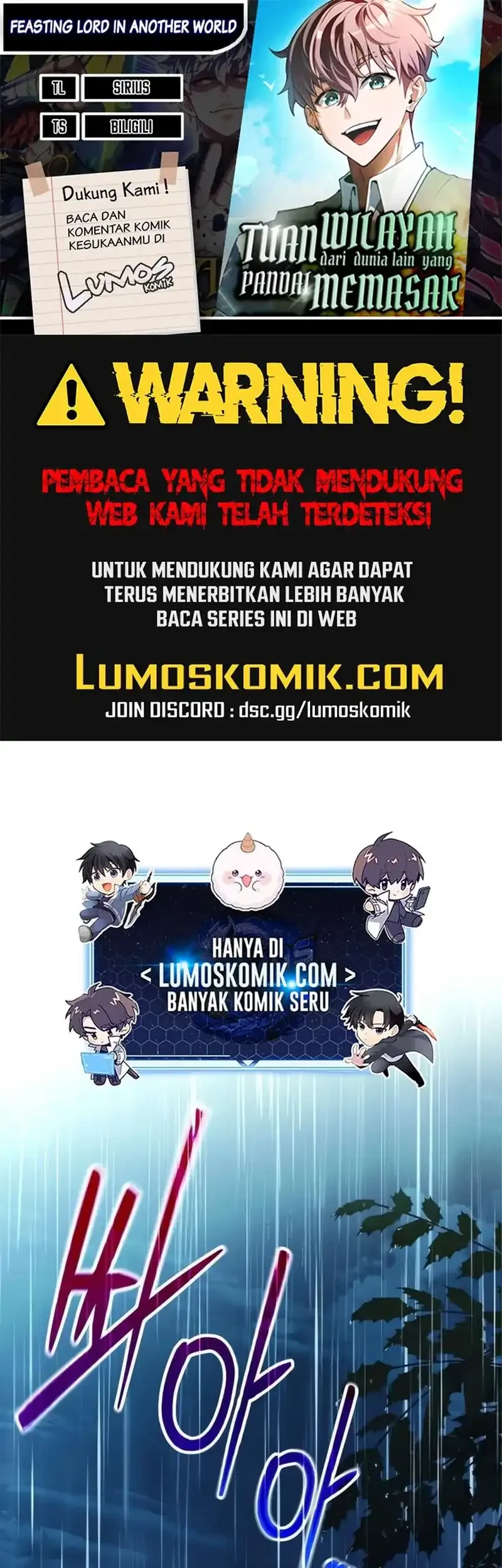 Feasting Lord in Another world Bab 3 halaman 1